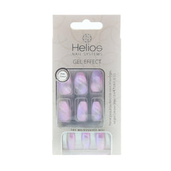 PINK MARBLE COFFIN - Helios Nail Systems PINK MARBLE COFFIN - Helios Nail Systems