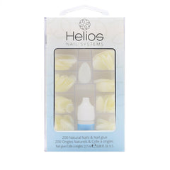 200 PCS PACK - NATURAL - Helios Nail Systems 200 PCS PACK - NATURAL - Helios Nail Systems