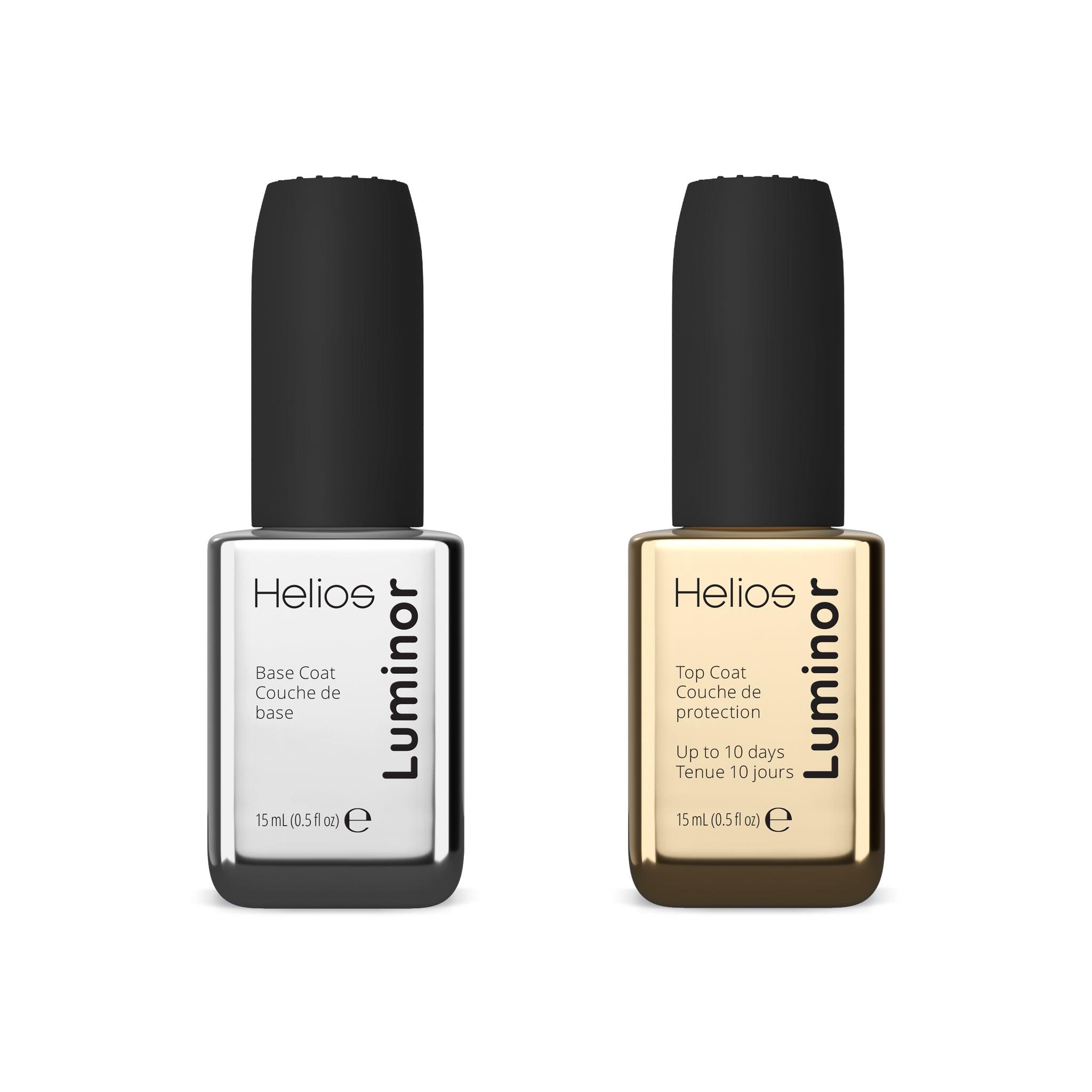 LUMINOR BASE & TOP COAT - Helios Nail Systems LUMINOR BASE & TOP COAT - Helios Nail Systems