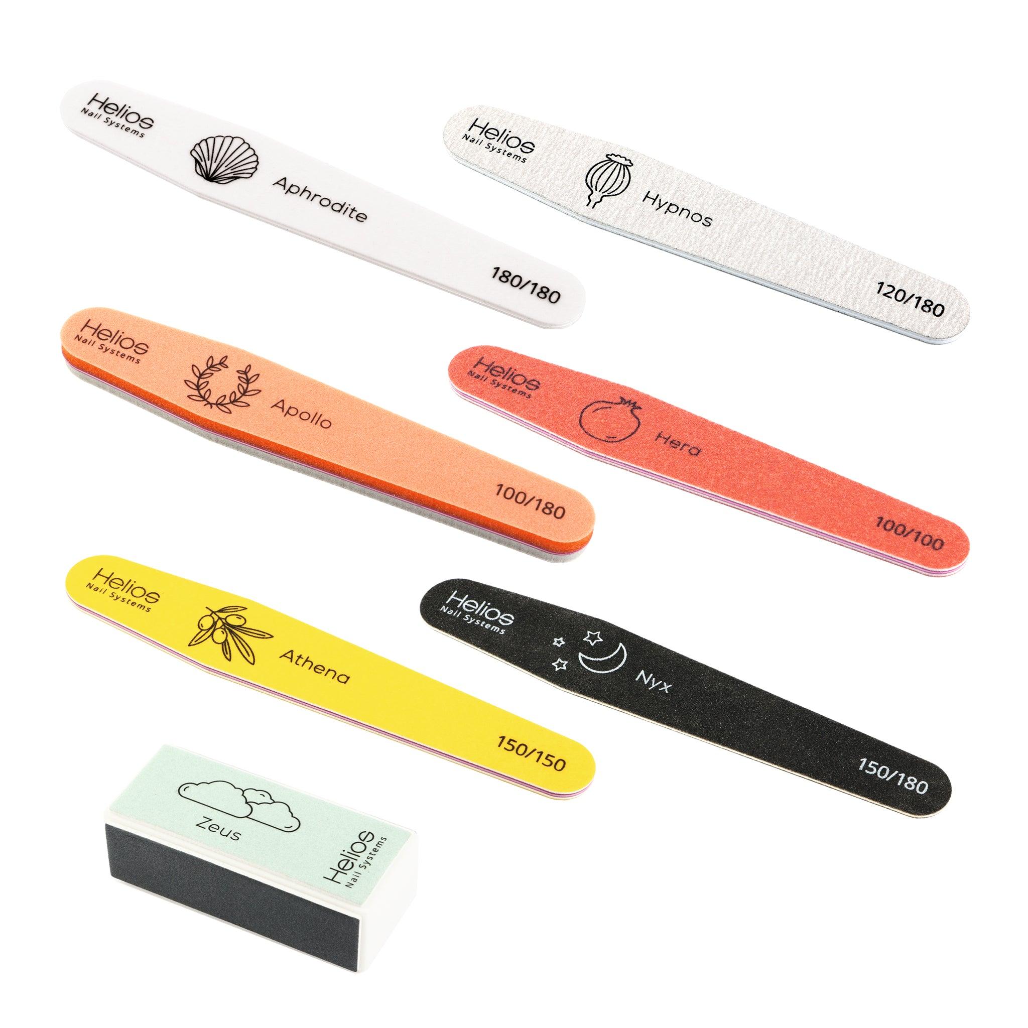 NAIL FILE SET - Helios Nail Systems NAIL FILE SET - Helios Nail Systems
