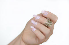 PINK MARBLE COFFIN - Helios Nail Systems PINK MARBLE COFFIN - Helios Nail Systems