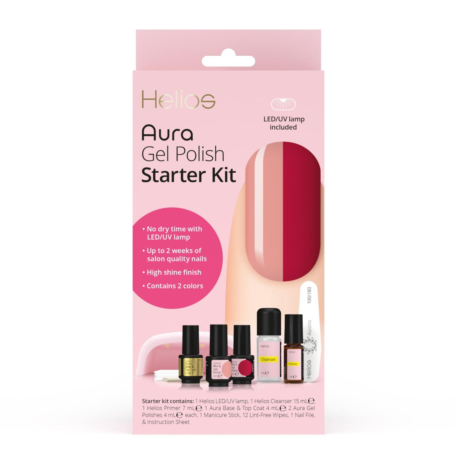Duo Gel Polish Starter Kit - Nudes - Helios Nail Systems